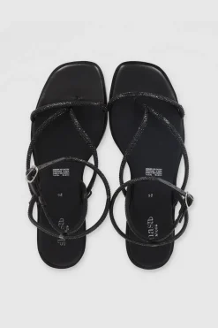 Sandalia pulsera brillos