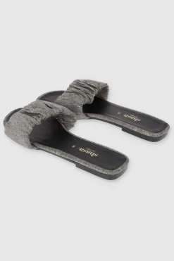 Sandalia rugosa metalicos