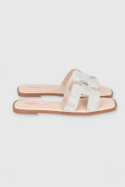 Sandalia Sencilla Tiras Greca