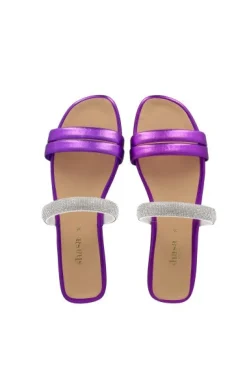 Sandalia Tiras Brillos