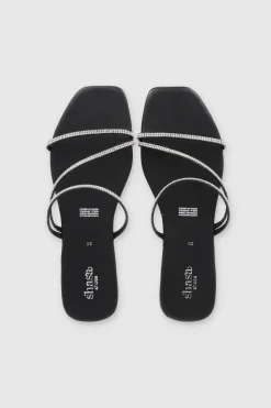 Sandalia Tiras Brillos