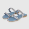 Sandalia Trenza Cerco Brillos