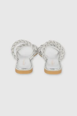 Sandalia Trenza Cerco Brillos