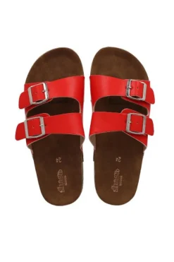 Sandalias 2 Hebillas Efecto Corcho