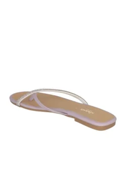 Sandalias anillo brillos