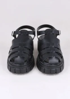 Sandalias cangreja plataforma