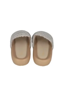 Sandalias capitonada brillos