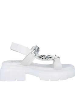 Sandalias cintas cadena