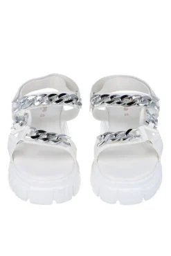 Sandalias cintas cadena