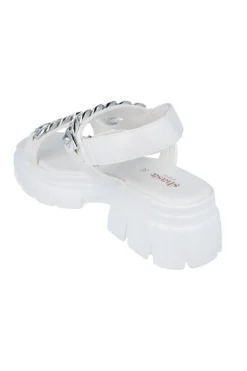 Sandalias cintas cadena