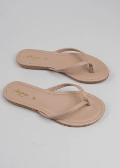 Sandalias flip flop tiras delgadas