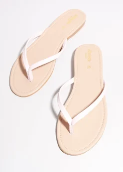 Sandalias flip flop tiras delgadas