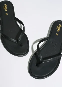 Sandalias flip flop tiras delgadas
