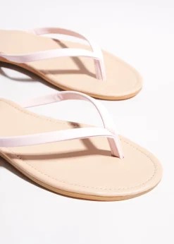 Sandalias flip flop tiras delgadas