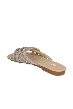 Sandalias pala aplicaciones brillos