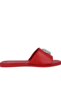 Sandalias pala broche corazón