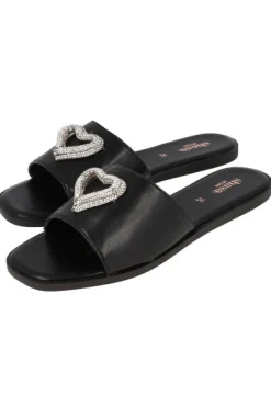 Sandalias pala broche corazón