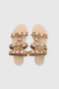 Sandalias Plana Estoperoles