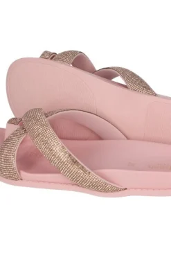 Sandalias Slide Cinta Brillos