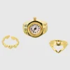 SET 3 ANILLO RELOJ