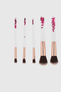 Set 5 brochas corazones