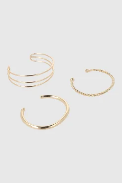 Set 3 Cuffs Metal