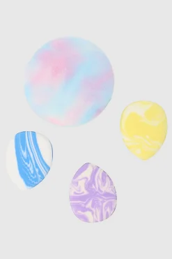 Set 4 esponjas tiedye