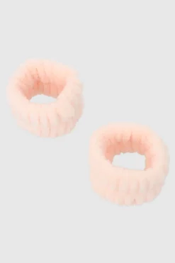 Set 2 muñequeras fluffy