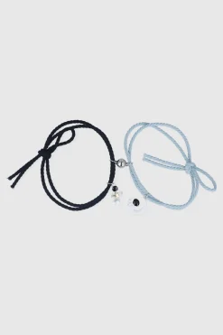 Set 2 P Pulseras Astronauta Estrella Iman