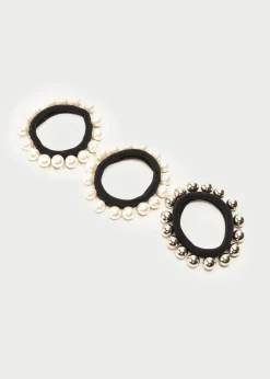 Set 3 Piezas Ligas Multiperlas