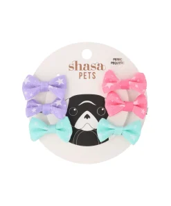 Set 6 Piezas Moñito Mascota