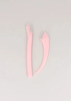 Set 2 piezas perfilador cejas curvo