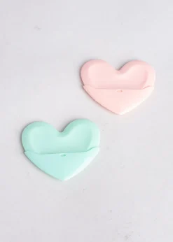 Set 2 piezas perfilador cejas corazón