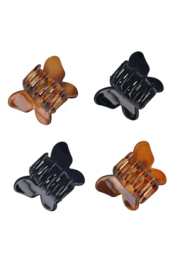 Set 4 Pinzas Mariposa