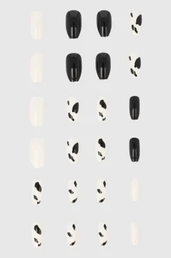 Set 24 uñas estampado vaquero