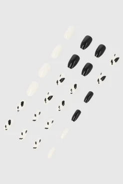 Set 24 uñas estampado vaquero