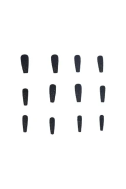 Set 12 Uñas Postizas Glitter