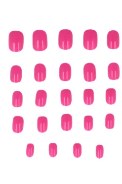 Set 24 uñas postizas monocolor