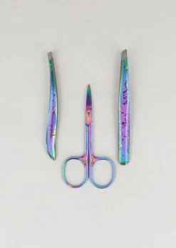 Set depiladores tijeras tornasol