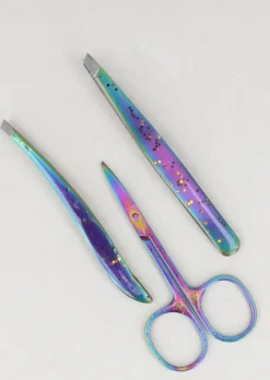 Set depiladores tijeras tornasol