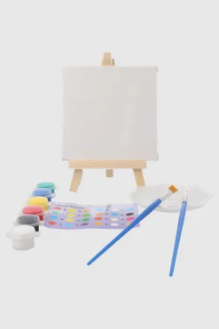 Set DIY mini caballete pintura