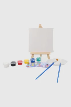 Set DIY mini caballete pintura