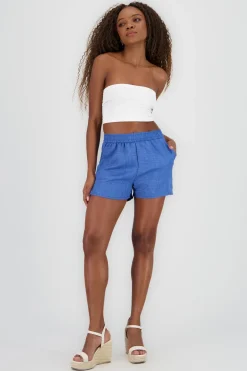 Short Bolsas Pretina Ancha