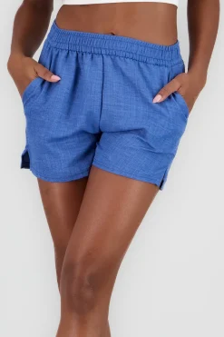 Short Bolsas Pretina Ancha