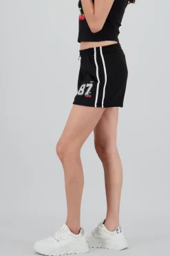 Short corto contraste con estampado