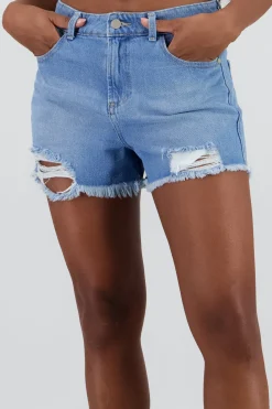 Short destrucción con flequillos