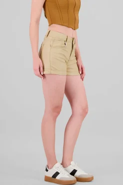 Short Efecto Piel Dobladillo