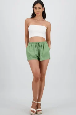 Short jareta con bolsas