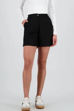 Short liso mini detalle boton