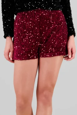 Short mini lentejuelas